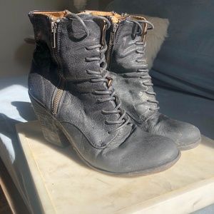 Frye Double Zip Booties 8.5